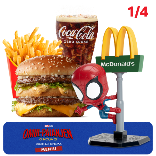 Meniu Big Mac OMUL-PĂIANJEN: O nouă zi
